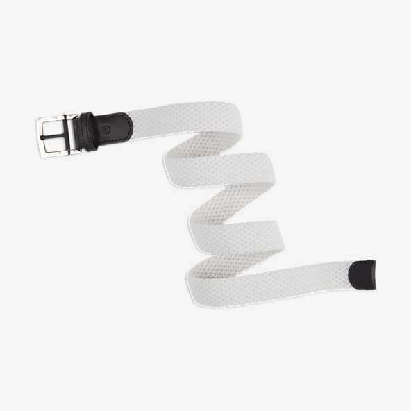 Nike Men's Stretch Woven Belt in White - ShopStyle Hats