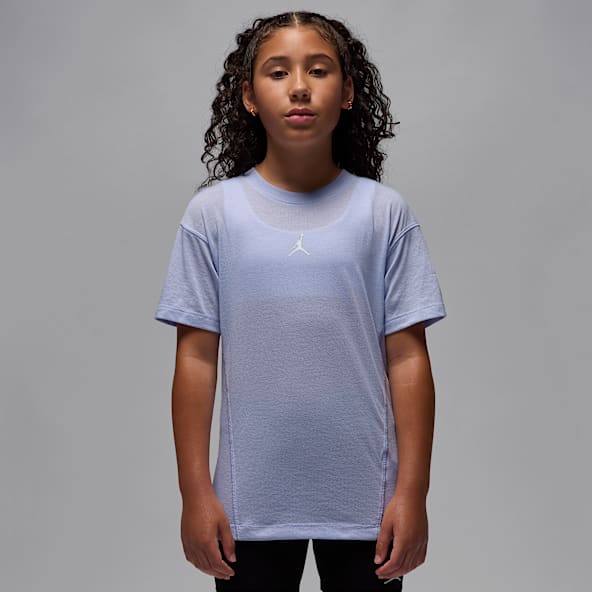 Jordan Sport Dri-FIT Jordan Sport Dri-FIT Big Kids' Short Sleeve Diamond Top
