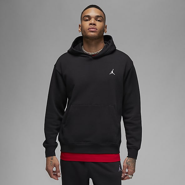 Nike Jordan - Tuta sportiva in pile, colore rosso