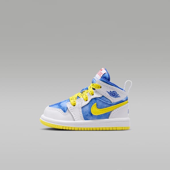 Jordan 1 Mid Sneaker School Baby/Toddler Shoes
