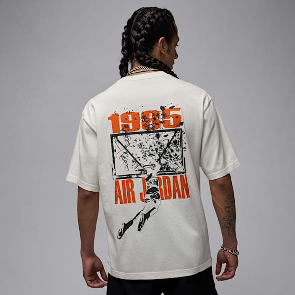 Jordan Brooklyn Playera oversized con gráfico para hombre