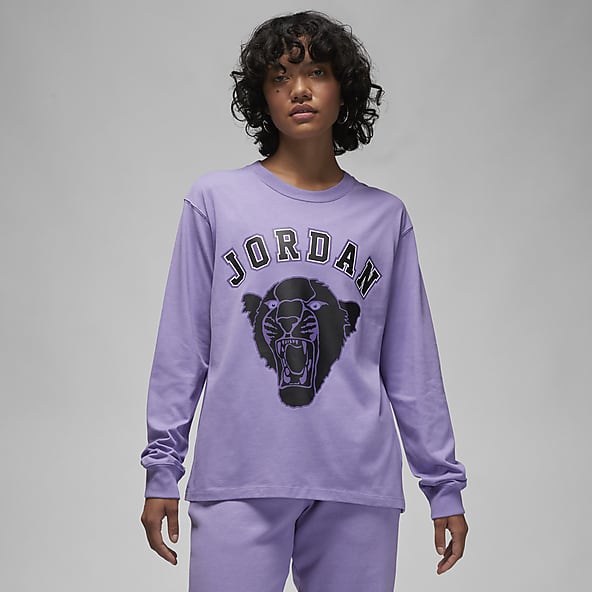 Camisetas nike online mujer purpura