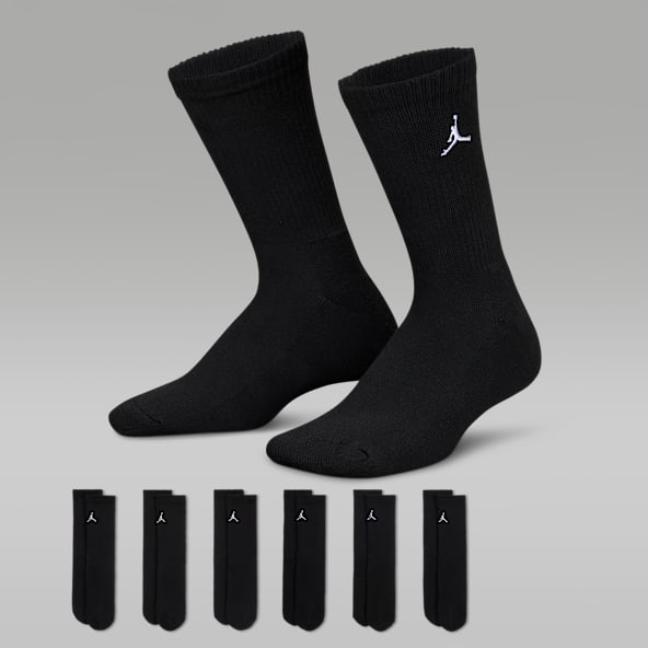 Jordan Everyday Essentials Big Kids' Crew Socks (6 Pairs)