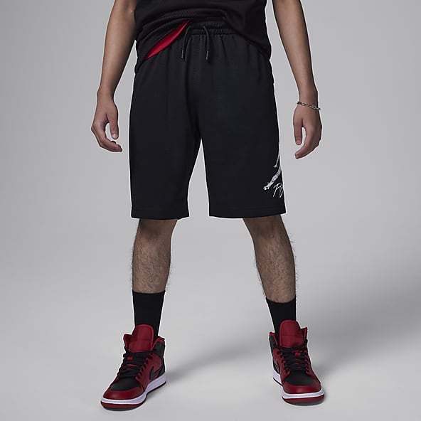 Jordan MJ Essentials Shorts Dri-FIT Baseline para niños talla grande