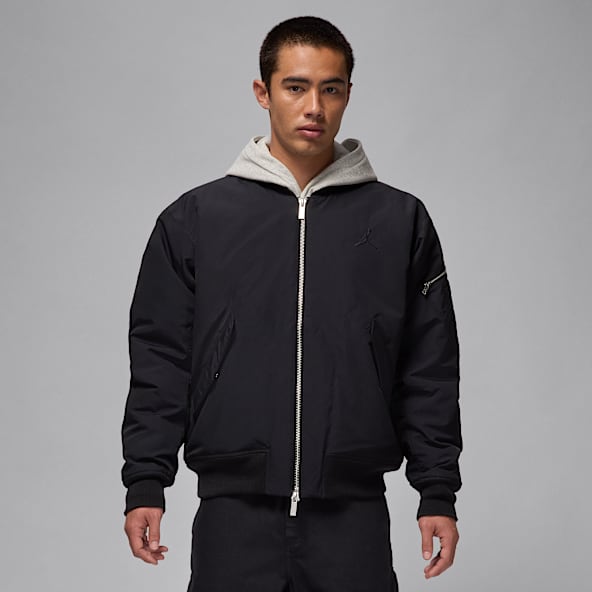 最も メンズS】Nike 黒・白 MA-1ジャケット ジャケット・アウター