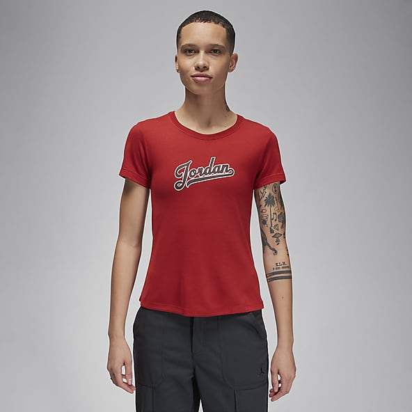 T shirt 2025 nike donna rosse