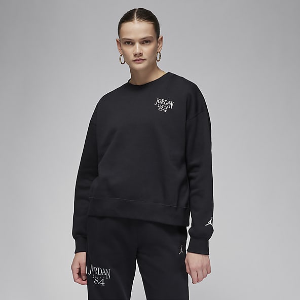 Nike black top womens sweatshirt