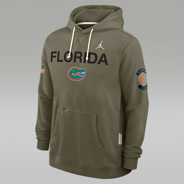 Florida 2025 Military Appreciation Florida 2025 Military Appreciation Men's Jordan Brand Dri-FIT College Pullover Hoodie