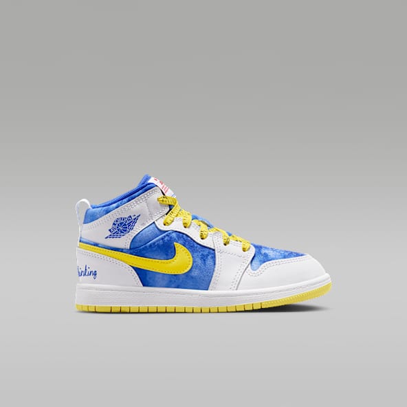 Jordan 1 Mid Sneaker School Little Kids' Shoes