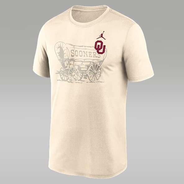 Oklahoma Campus Legend Shadow Logo Men's Nike Dri-FIT College T-Shirt