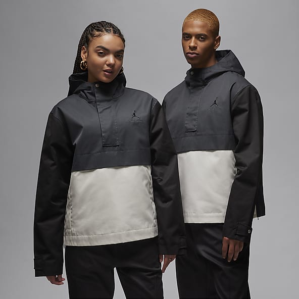 Jordan Grey Jackets Vests. Nike