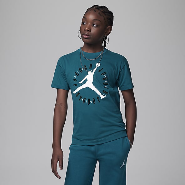 Air Jordan Cutout Tee Big Kids T-Shirt.