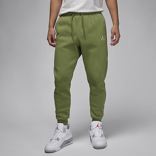 Men's nike green joggers on sale