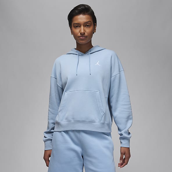 Felpa nike grigia e blu new arrivals