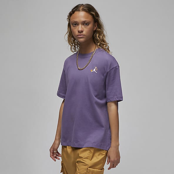 Purple jordan clearance t shirts