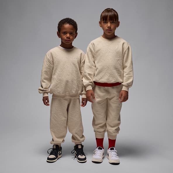 Jordan Jordan Zweiteiliges Bubble Knit Rundhalsshirt-Set (jüngere Kinder)
