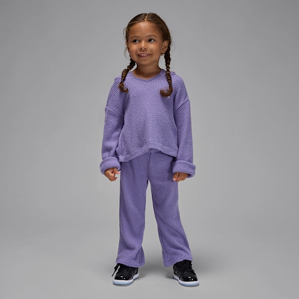 Jordan Toddler Heir To The Crown 2-Piece Ribbed Pullover Set