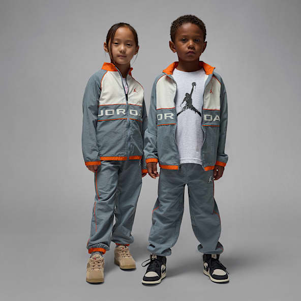 Jordan Jordan Zweiteiliges Windbreaker-Set mit Paspelierung (jüngere Kinder)