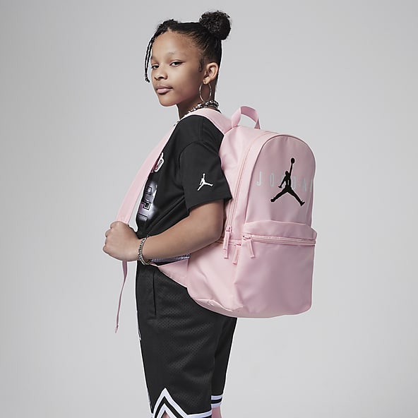 NIKE Pink and Black School Bag For Girls Stylish Multi-Purpose Backpac –  CopyPencil.pk