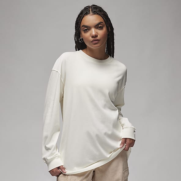 T-shirt oversize à manches longues Jordan Essentials pour femme