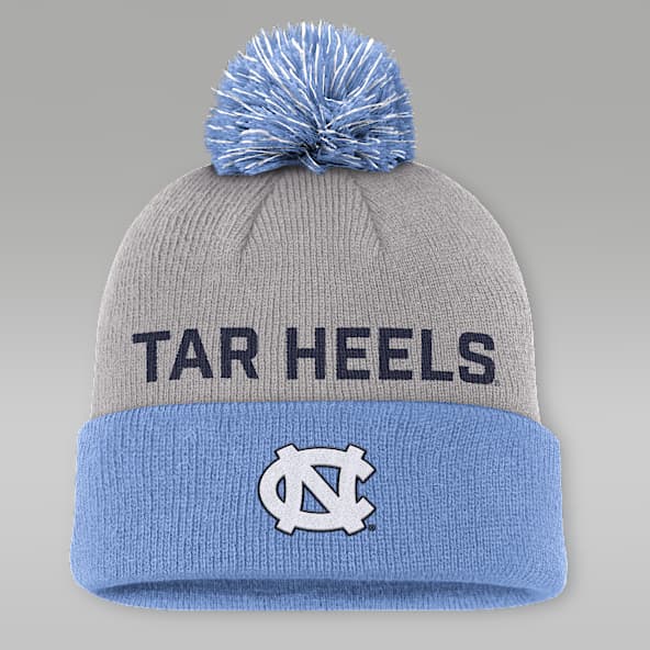 North Carolina Primetime Peak Men's Jordan Brand College Cuffed Pom Beanie
