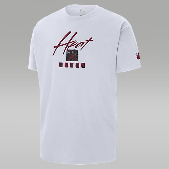 Miami Heat Courtside Statement Edition Men's Jordan NBA Max90 T-Shirt
