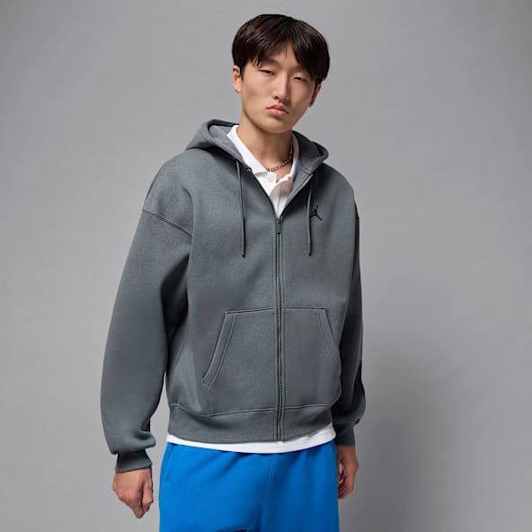 Jordan Brooklyn Fleece Sudadera con capucha y cremallera completa oversize - Hombre