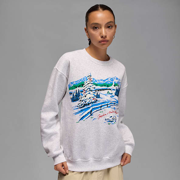 Jordan Brooklyn Fleece Jordan Brooklyn Fleece Women's Crew-Neck Sweatshirt