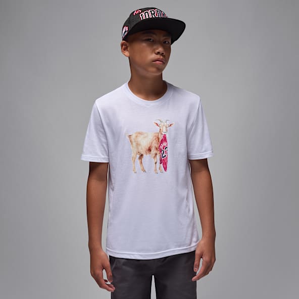 Jordan Older Kids' Flight Goat T-Shirt