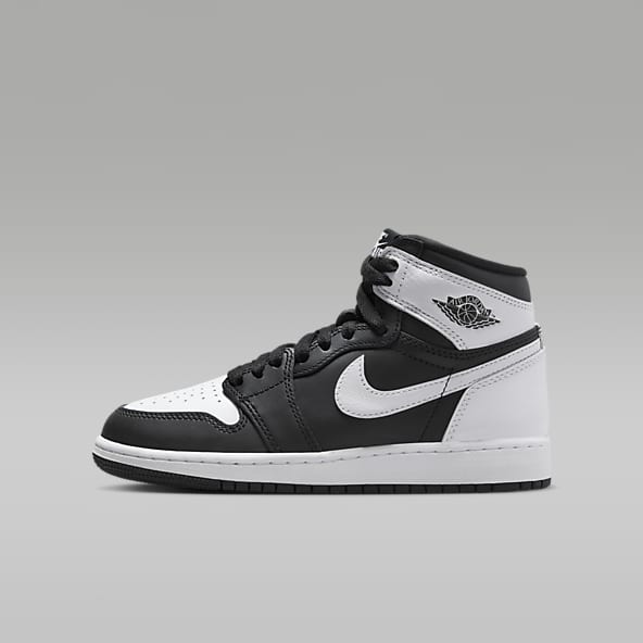 Air Jordan 1 High OG "Black & White" Big Kids' Shoes