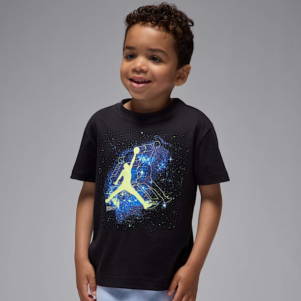 Jordan Little Kids' "Sky Is Not The Limit" Glow T-Shirt