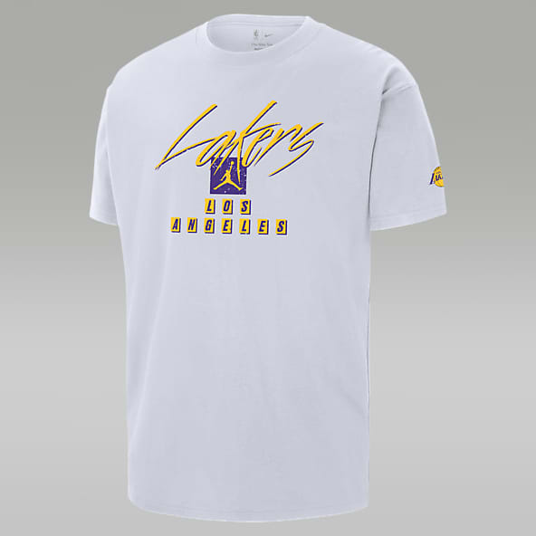 Los Angeles Lakers Courtside Statement Edition Camiseta Jordan NBA Max90 - Hombre