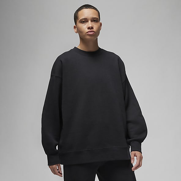Nike black top womens sweatshirt