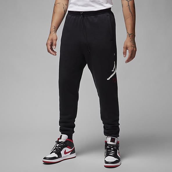 Men's Nike Air Fleece Joggers Track Pants Skinny Tracksuit Bottoms New Black