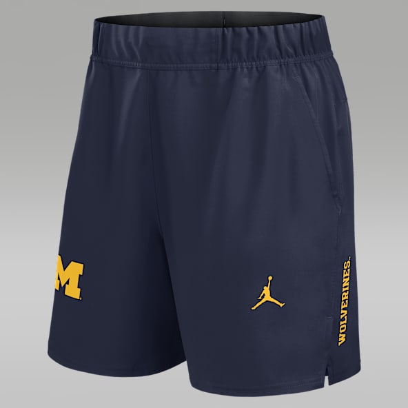 Michigan Primetime Victory Primary Logo Men’s Jordan Brand Dri-FIT College Shorts