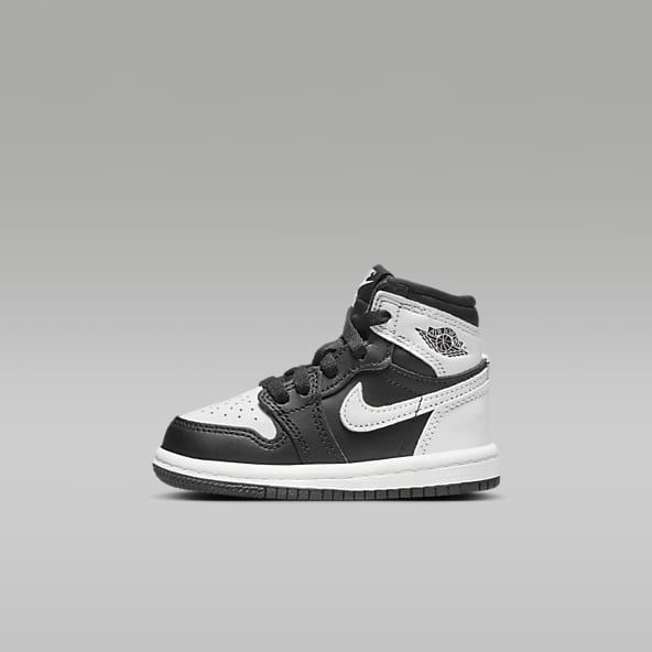 Jordan 1 Retro High OG "Black & White" Baby/Toddler Shoes