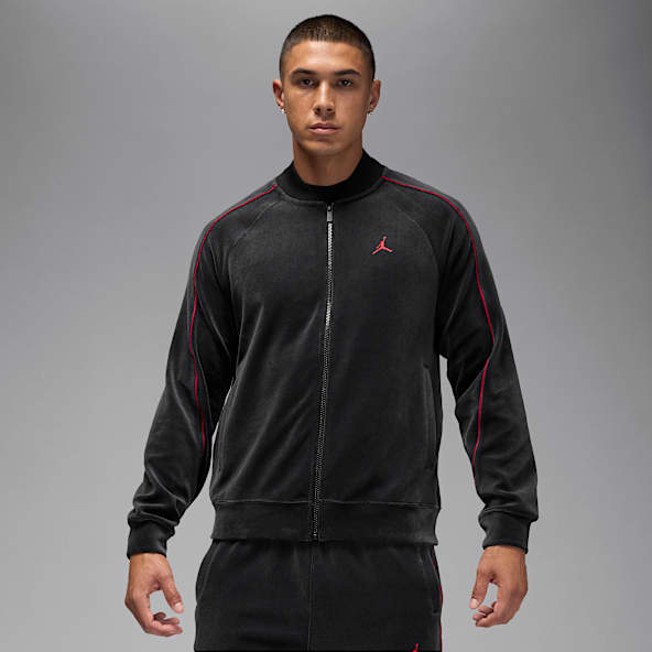 Jordan Brooklyn Jordan Brooklyn Men's Velour Track Jacket