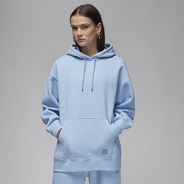 Baby blue cheap sweater nike