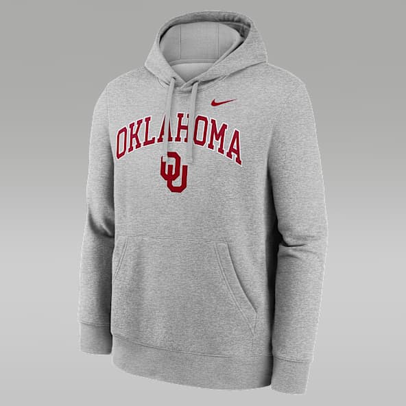 Oklahoma Arch Men's Nike College Pullover Hoodie