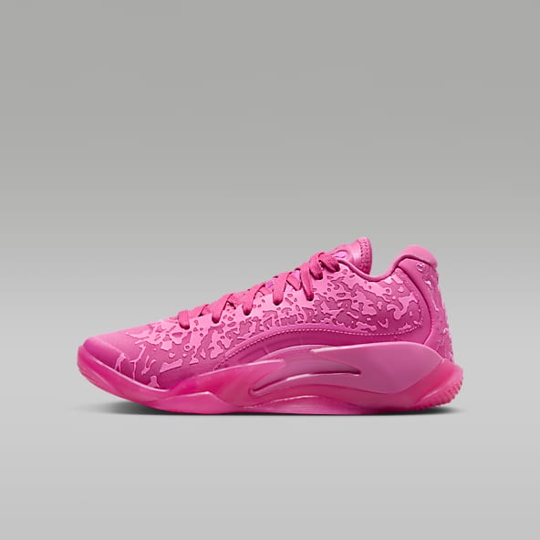 Pink Basketball Shoes. Nike CA