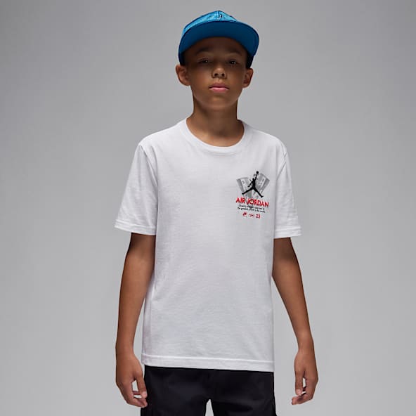 ジョーダン ジュニア エア ジョーダン 5 ファイヤー レッド ツアー Tシャツ