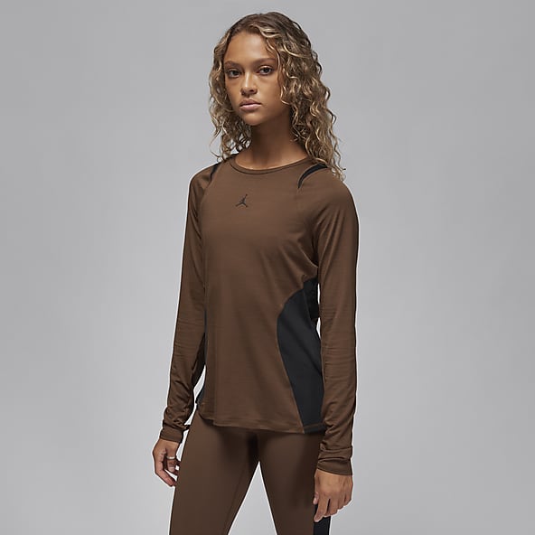 Nike Pro 365 Women's Dri-FIT Cropped Long-Sleeve Top. Nike JP