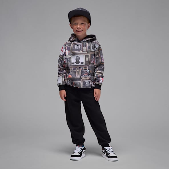 Jordan Brooklyn Fleece Little Kids' Printed 2-Piece Set