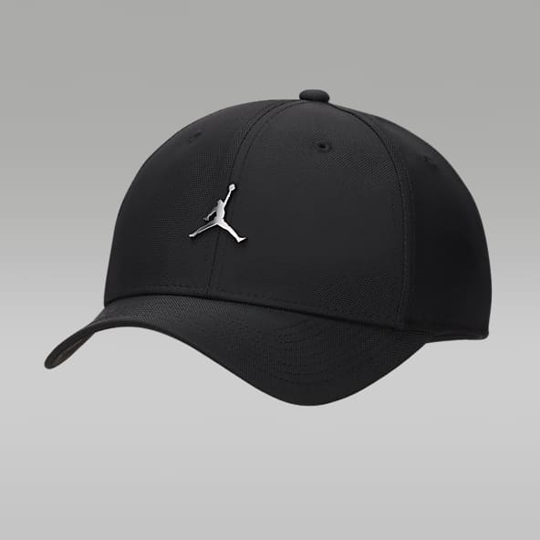 Nike Jordan - Bonnet fonctionnel à logo métallique - Rouge cerise/argenté