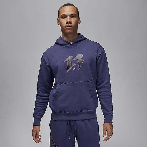 Nike Men's Phoenix Suns Purple Fleece Pullover Hoodie, XL