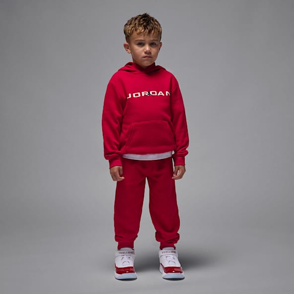 Jordan Completo baseline in due pezzi in fleece – Bambino/a