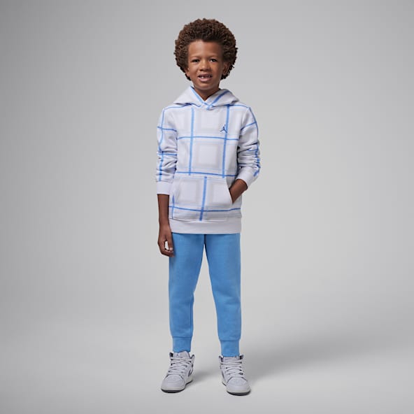 Jordan Brooklyn Essentials Conjunto de dos piezas con sudadera con capucha para invierno - Niño/a pequeño/a