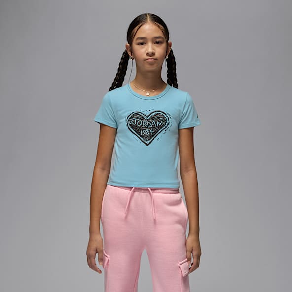 Jordan Big Kids' Etched Wood T-Shirt