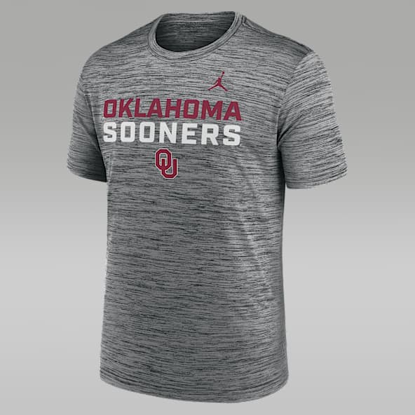 Oklahoma Campus Center Stack Velocity Men's Nike Dri-FIT College T-Shirt