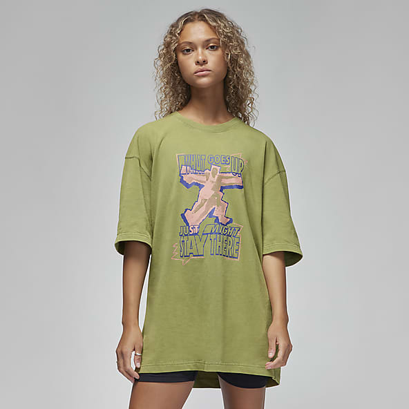 Donna Oversize Verde Top, maglie e t-shirt. Nike CH